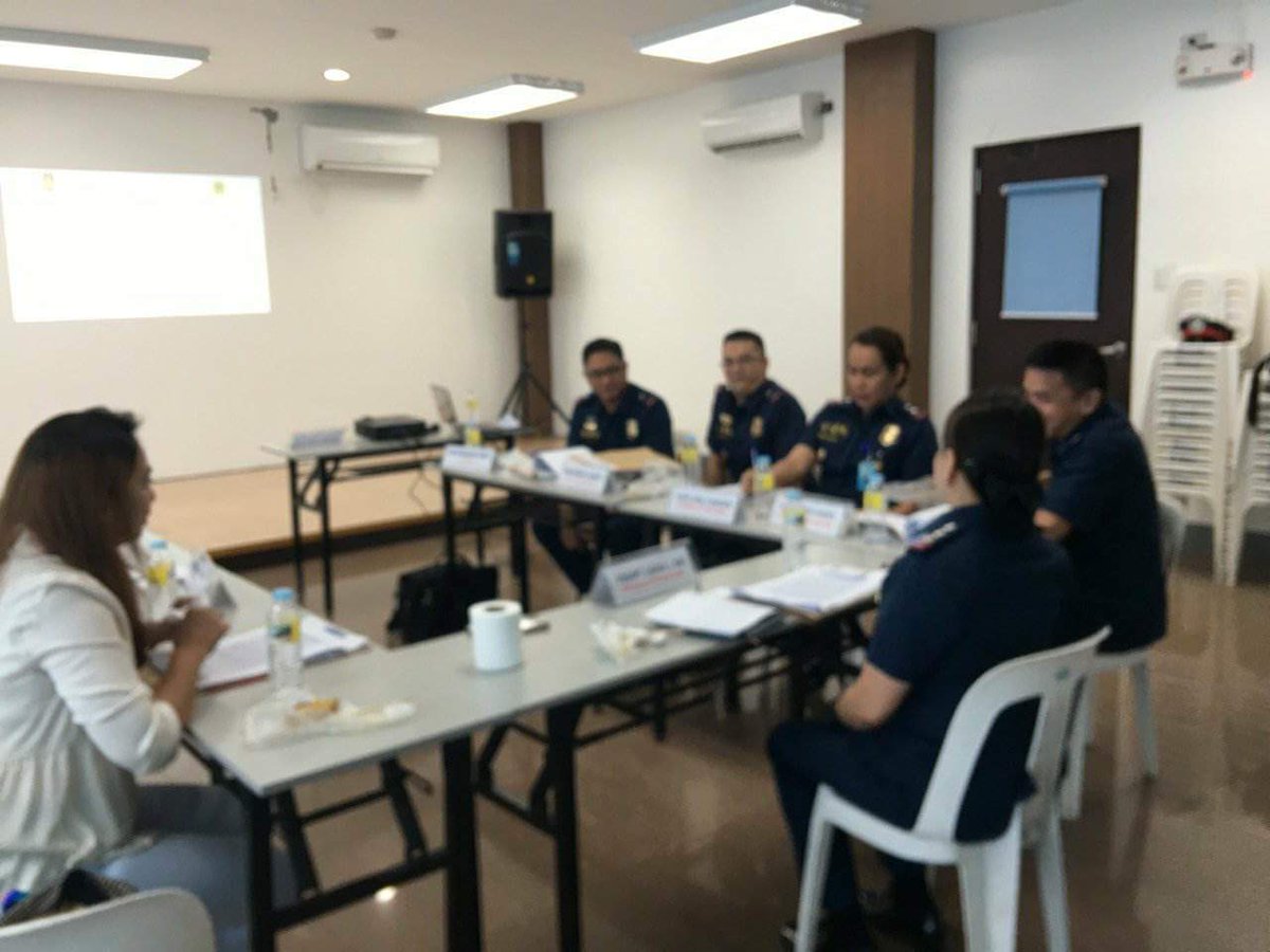 CrimeLaboratory's tweet photo. @pnpdpcr @pnppio @PNP_CPSM  Pssupt Sim, DDA, CL chaired the PCO Promotion Board together with Dra Imerey Ramos NAPOLCOM Representative https://t.co/djfmgYY5ar
