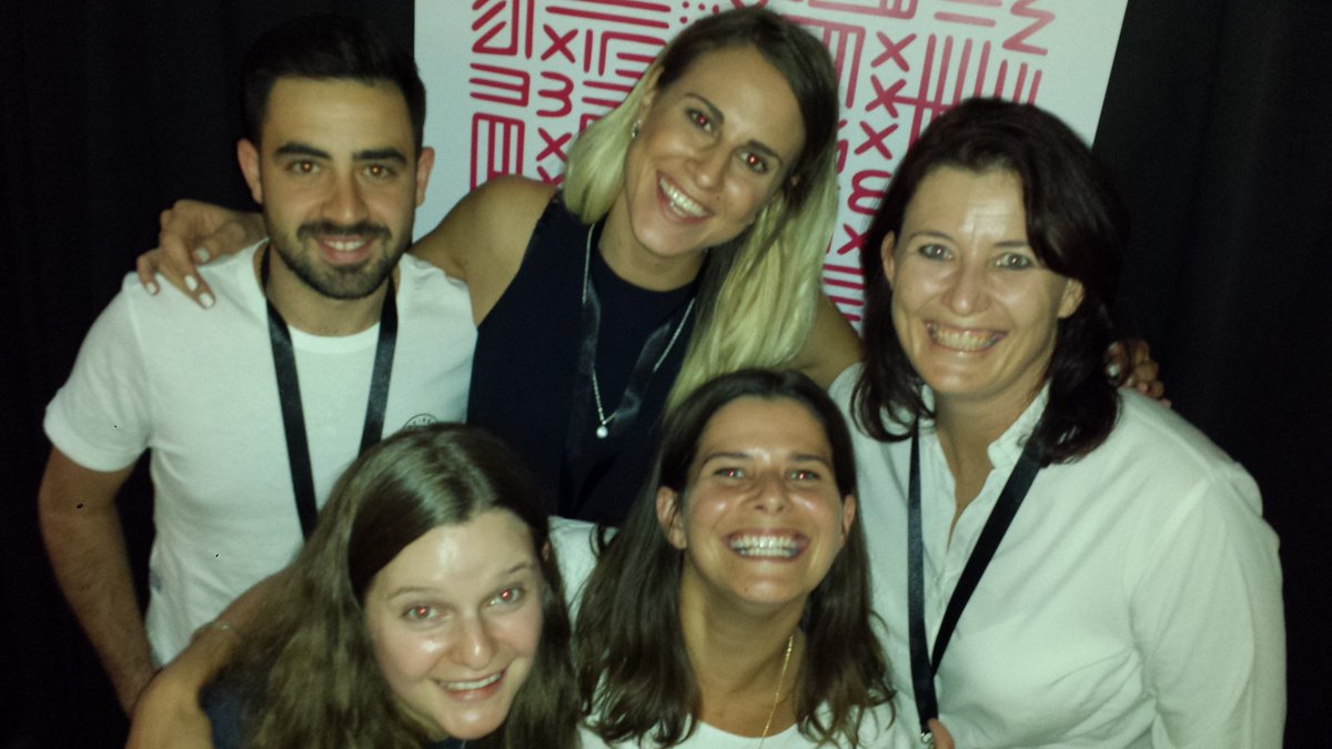 larawalters's tweet photo. @iqbusiness thanks for sending us to #pixelup2018, 2 days of amazing talks, learning &amp; meeting of similar minds. @KalaelaGold @TashStewart @Dyl_an_07 and Chloe https://t.co/7KZdbGcBhr