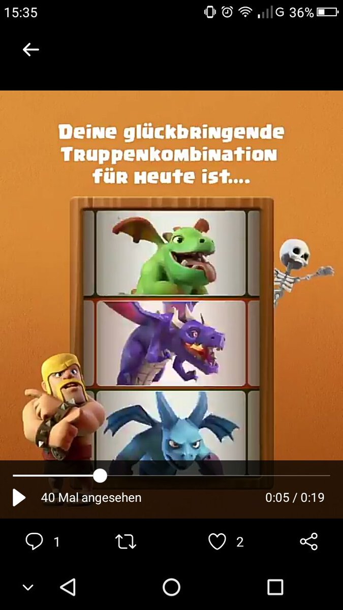 DeejaCOC's tweet photo. @ClashOfClansDE1 👎😀 https://t.co/a5Ke4KGJoL
