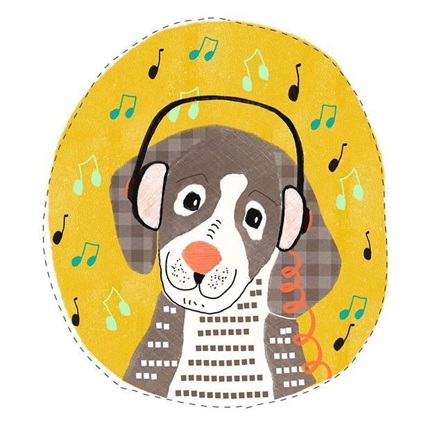 risedesignand's tweet photo. I can’t get over how adorable this little guy is by @buitengewoonblij_marije. I’d love him on the cover of one of my notebooks or greeting card. Next week’s showcase gallery is going to be a lot of fun! 
#foliofocus2018 #illustration #dogillustration #ri… https://t.co/lIxk9LkYS8 https://t.co/GCRabsPJ9E