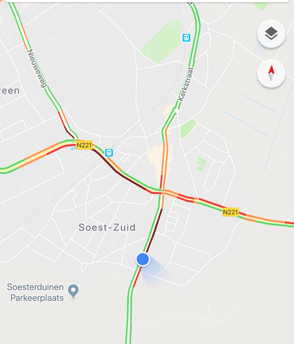 Slimme verkeerslichten in <a href="/gemeentesoest/">Gemeente Soest</a> tot gisteren hier nog nooit stil gestaan... 😩