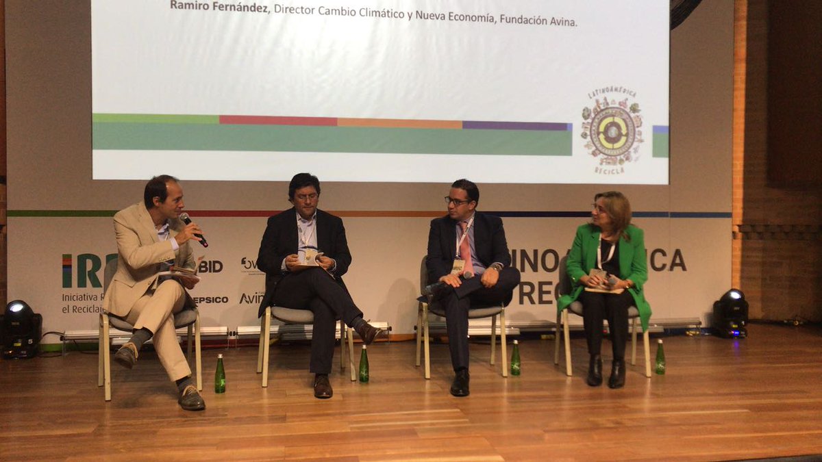 [INICIA] Cumbre Regional sobre Sistemas de Reciclaje Inclusivo de América Latina y Caribe, en la ciudad de #Bogotá 🇨🇴, con la participación de la Viceministra <a href="/PozoVicuna/">Eulalia Pozo Vicuña</a> #LatinoaméricaRecicla