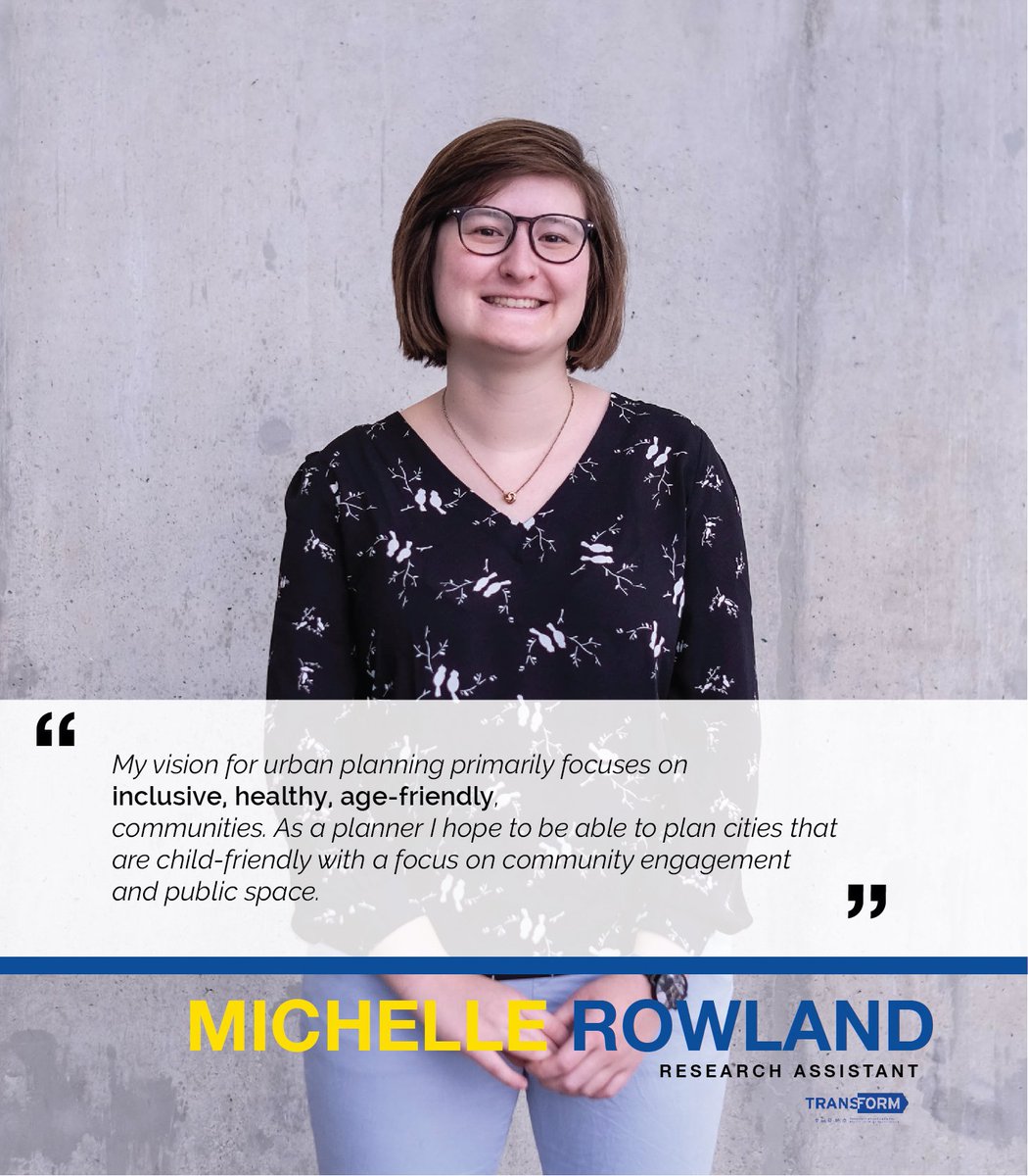 TMUTransForm's tweet photo. Meet Michelle! Recently, she has presented at the OPAL conference w/ @RaktimMitra. You can connect with her @michellerow to stay up to date on research and her experience @RYSURP and @theRPGSA. https://t.co/y0RJEhIbed