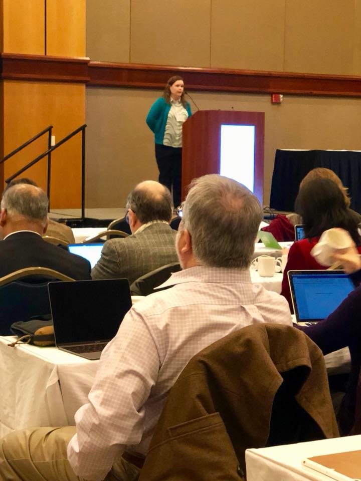 UABHeersink's tweet image. Our first #researchroundtable is off to a great start! UAB Medicine Chief Genomics Officer Bruce Korf, M.D., Ph.D., gave an introduction about genomics. Now, 2018 Pittman Scholar Anita Hjelmeland, Ph.D., is presenting on “Improving Glioblastoma Treatment pHailures.”