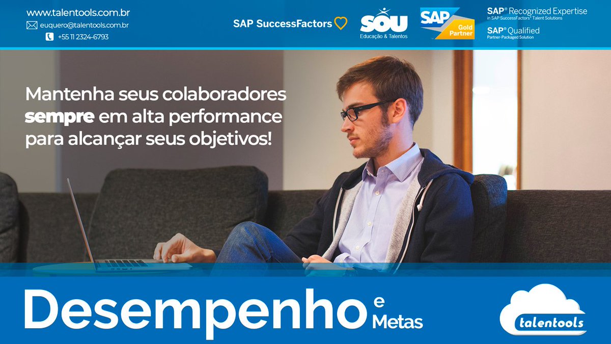 Esqueça de vez pilhas de papéis, planilhas espalhadas em locais diferentes e milhares de contas para fazer na hora da Avaliação de Desempenho! Conheça a plataforma Talentools Metas e Desempenho que simplifica todos estes processos. Saiba mais em: talentools.com.br/avaliacao-de-d…