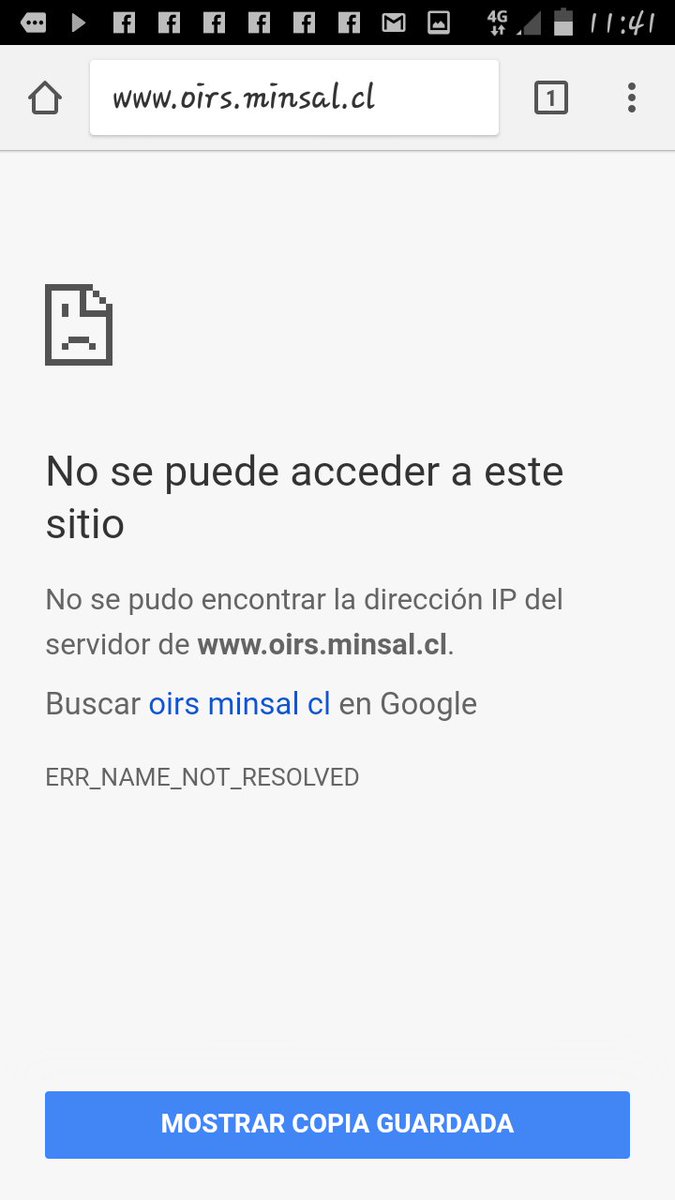 Nataliarayap's tweet photo. @ministeriosalud  @FONASA Llegar a Moneda 1040 "Compin" te toque el N°227 querer poner un reclamo y la pag caida y en Todos lados indican esta web. SOLUCION X FAVOR!! https://t.co/IiRGbtBnwQ