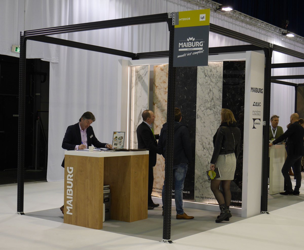 maiburgnl's tweet photo. Eerste paar uurtjes achter de rug op #MaterialXperience en nu al heel veel toffe gesprekken over onze nieuwste marmerproducten van @FormicaGroup @Marlan_info en @ALVIC_ESP. Kom ook langs aankomende dagen en ervaar de producten zelf. Gratis toegang? https://t.co/WsmJxrgIZ9 https://t.co/tcgiA5AcQM