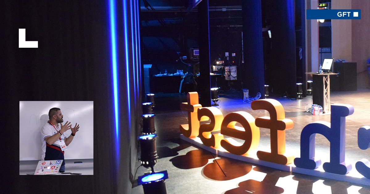 gft_es's tweet image. Si te lo perdiste, le ponemos solución :-) Aquí está el vídeo de la presentación de nuestro compañero José Manuel García sobre #reactividad en #T3chFest2018: bit.ly/2FM3UJJ