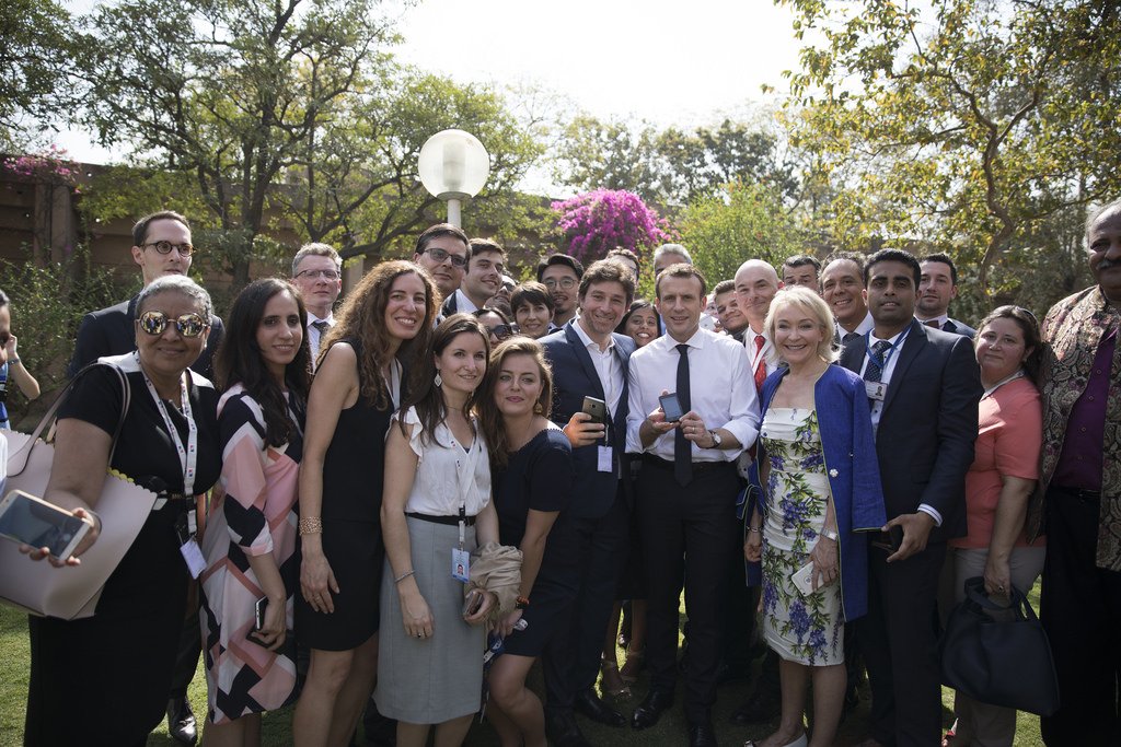 ChrisLabernede's tweet photo. Mission accomplie pour la délégation @businessfrance en Inde ! Merci à @EmmanuelMacron, @JY_LeDrian, @Modi, @brunepoirson, @J_B_Levy, @isabelle_kocher d'avoir interagi avec nos entreprises ! Impact, visibilité, image, accélérateur de business pour nos PME ! #MacroninIndia https://t.co/uTA2xfxXgD