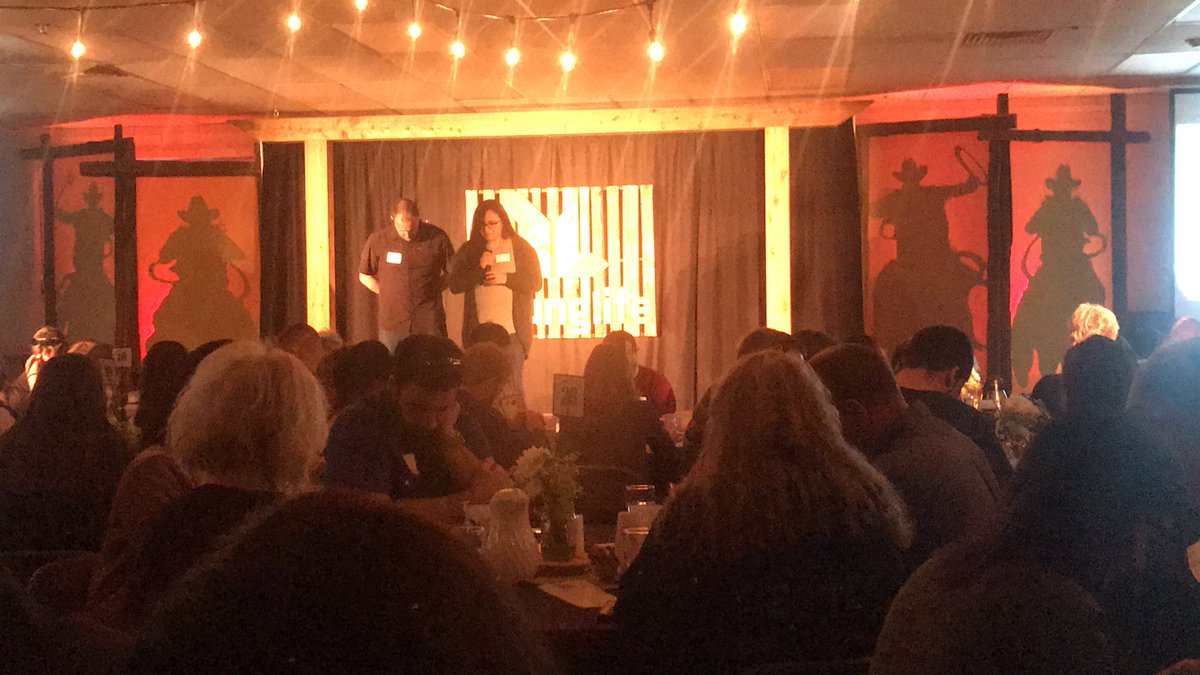 YLMountainWest's tweet photo. A great display of “Together“ having Remy Razo open up the Kittitas County young life banquet in prayer in Spanish and English! #YLForward https://t.co/BBJxrhBlh8