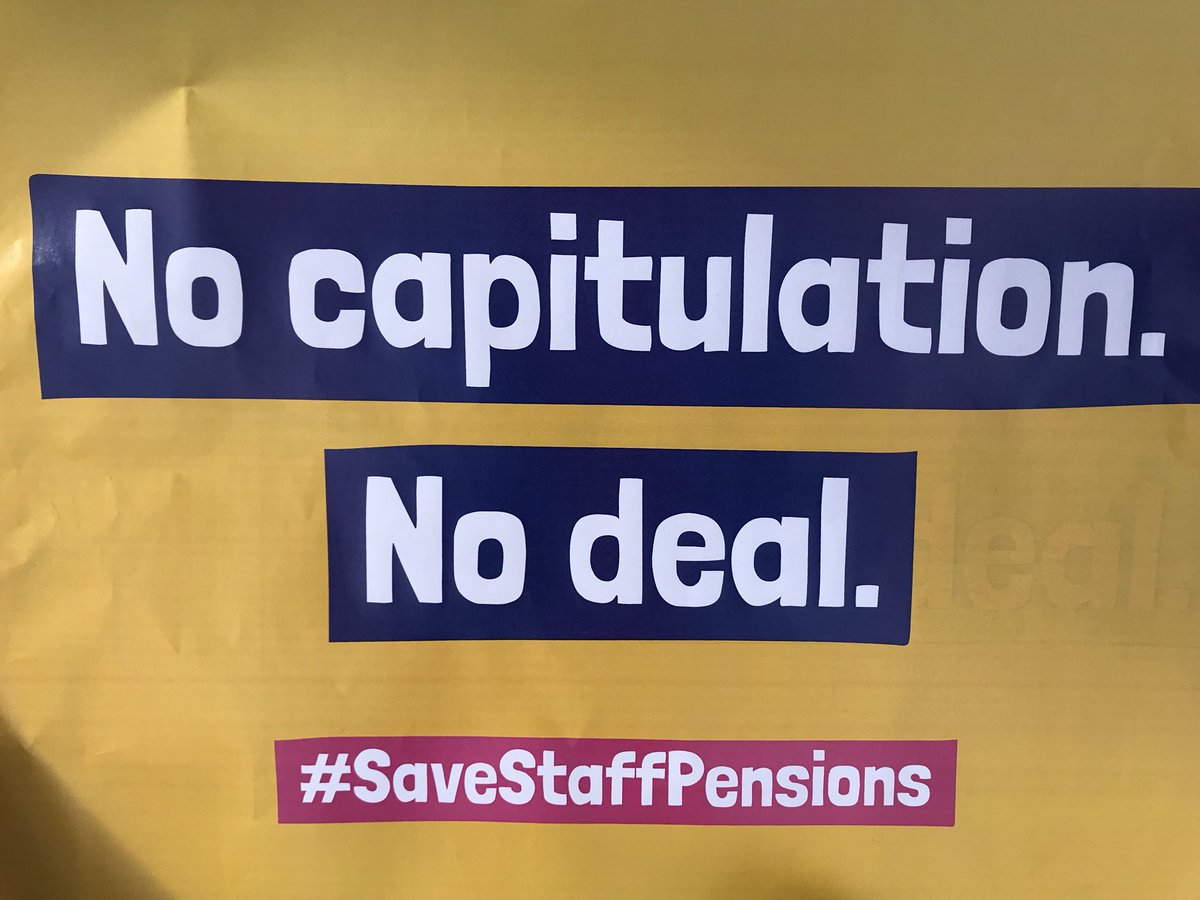 sheffielducu's tweet photo. So to confirm, then: @UCU's HEC throws out the 'agreement'! We're right back to where we were, but now even stronger! Anyone up for picketing tomorrow? YOU KNOW YOU ARE! #USS #USSstrike #NoCapitulation https://t.co/ATSVygum9X
