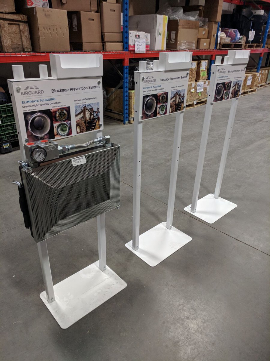 airguardinc's tweet photo. New Airguard displays starting to go up at our dealers. Ask your local dealer to see our Blockage Prevention Systems and Snorkel Kits. #farm365 #plugfree https://t.co/BipgFzfnMm
