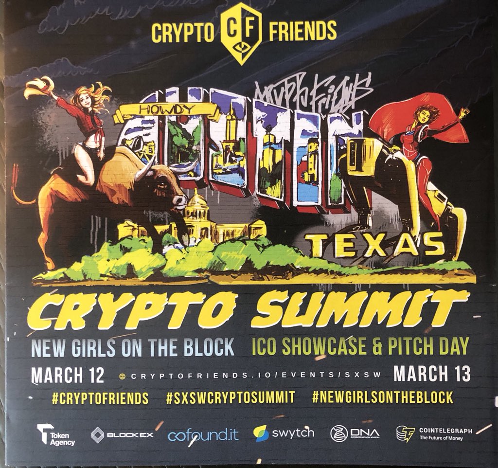 kerrymflynn's tweet photo. There’s a crypto event happening in my hotel during #SXSW and there’s a lot of awesome women featured but weirdly all of them are super sexualized in the pamphlet #SXSWCryptoSummit https://t.co/WrmfKZoNc6