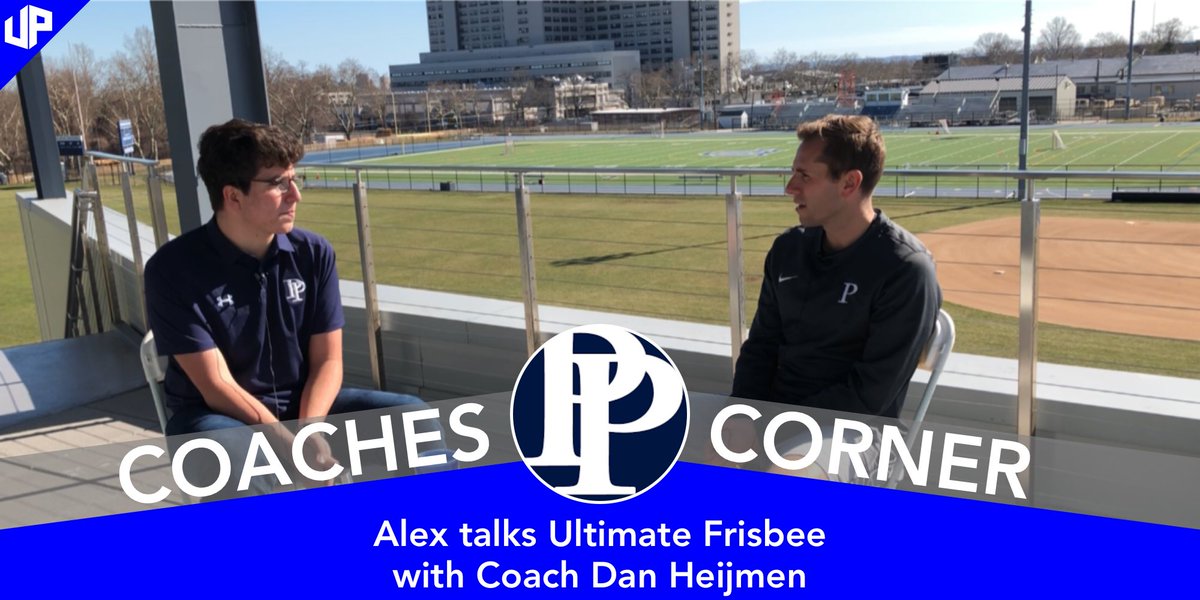 PolyBlueDevils's tweet photo. Coming soon to PolyBlueDevils Facebook Alex Aboutaam conducts the “Ultimate” interview with Coach Heijmen #polyprepultimate https://t.co/RVMJxC4JN5