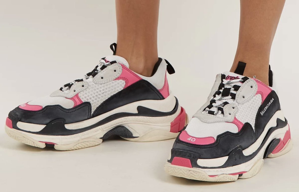 balenciaga triple s white womens