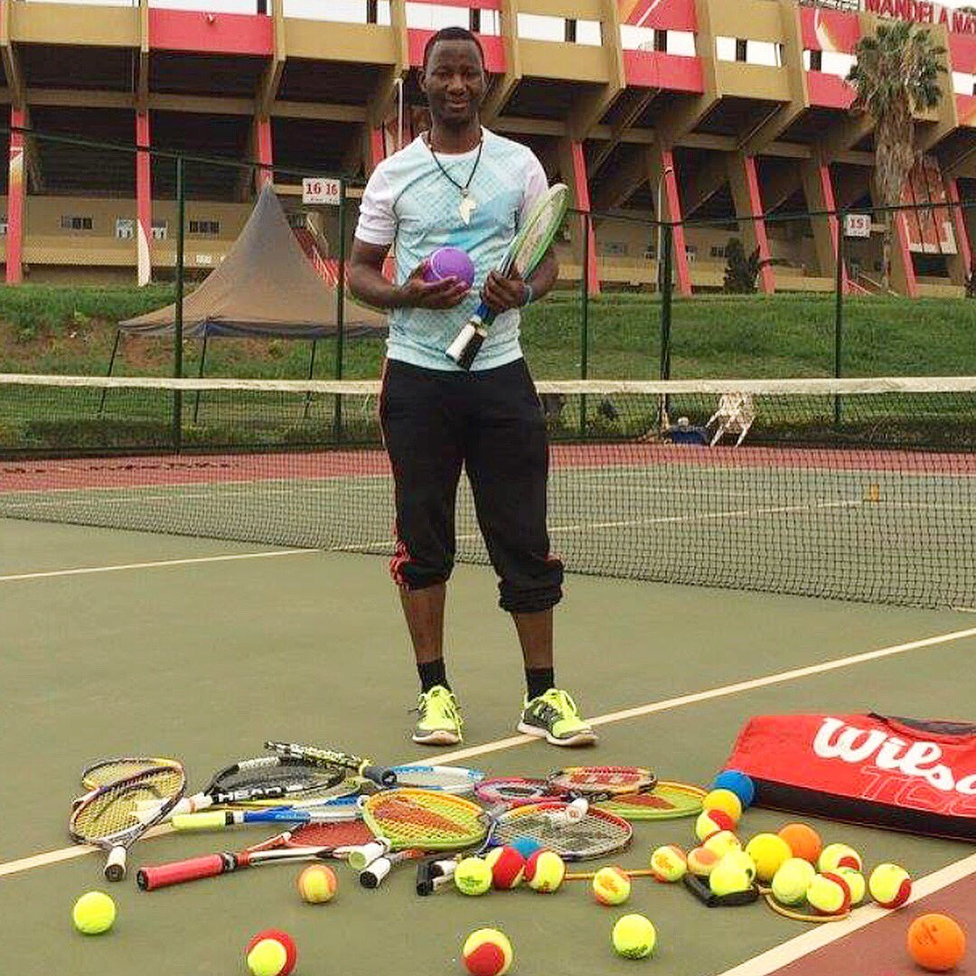 TennisAid1's tweet photo. Nuevo envío a Uganda. Apoyando la ROL Tennis Academy de nuestro querido amigo Danniel Ruyange. Kampala, ciudad unida a TennisAid por siempre. #tennis #TennisAidFriends #TennisAid #Uganda #ThePearlOfAfrica https://t.co/dEg69mU0Qn