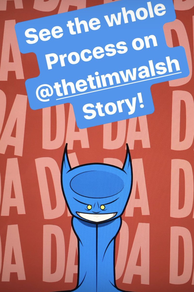 ChrisRobinsonNJ's tweet photo. Hey folks! Go follow @ADazeWork creator Tim Walsh on his new Instagram artist page. He’s got some fun stuff planned! #Batman https://t.co/p2iU6LJsoL https://t.co/6ud8SV7UTq