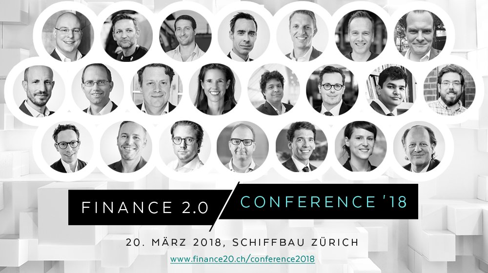 A thrilling line-up at #Finance20. The first &amp; leading #Fintech conference in Switzerland. This year's topic ➡️ From #CRM (Customer Relationship Management), to CMR, a Customer-Managed Relationship. finance20.ch/conference2018… 

#Digital #Banking #InsurTech #CryptoFinance
