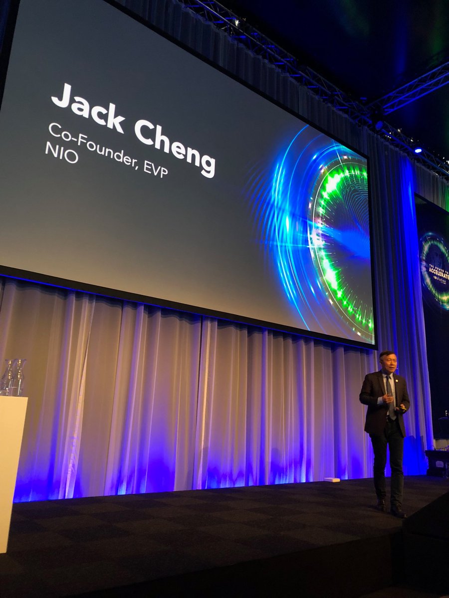 #EVproud to have @jackcheng_xp co Founder of Nio the next gen EV Brand at #rEVolution18