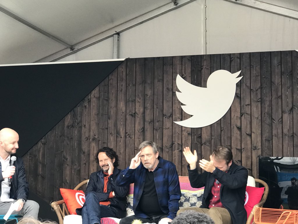 The legendary @HamillHimself talking about the global conversation that is #Twitter at the #SXSW #Twitterhouse #SXSWinteractive #SXSW2018