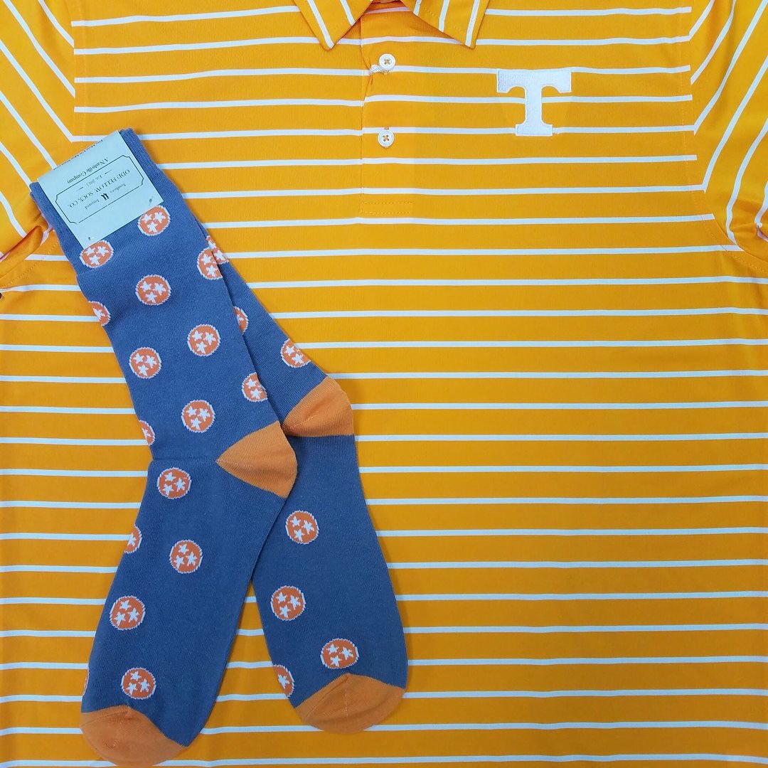 SouthernExpTN's tweet photo. Are you ready for March Madness? @southerntide and @OddFellowSockCo can help you represent your team...if they’re the @Vol_Hoops #gbo #madness https://t.co/mqfr069Y6X
