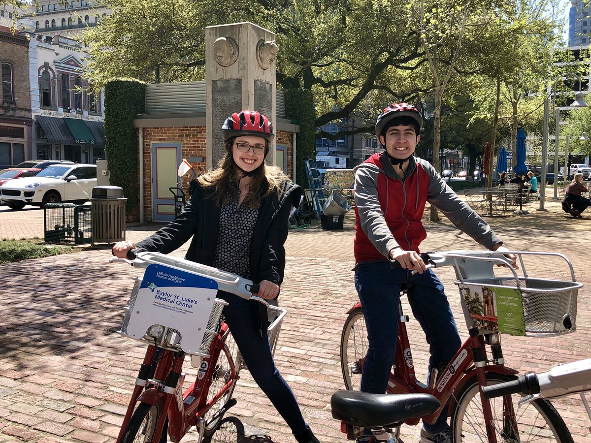 ✔️ woman-owned company 
✔️ bike friendly company
✔️ a partnership between engineering & planning 

and @HoustonBCycle bike ride to see one of the firm’s projects? 

overall an amazing #OWLEDGE18 externship @TEI_PlanDesign