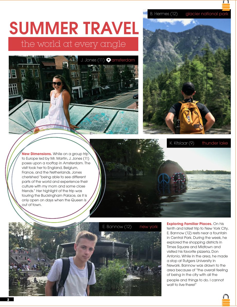BP_Anchor's tweet photo. Missing warm weather? Excited for spring break? Take a look at our summer travel page sneak peek! Our staff is working so hard to make an amazing book; make sure to buy your yearbook at https://t.co/m7tyd7P8jt! https://t.co/gJUyuA3fmb