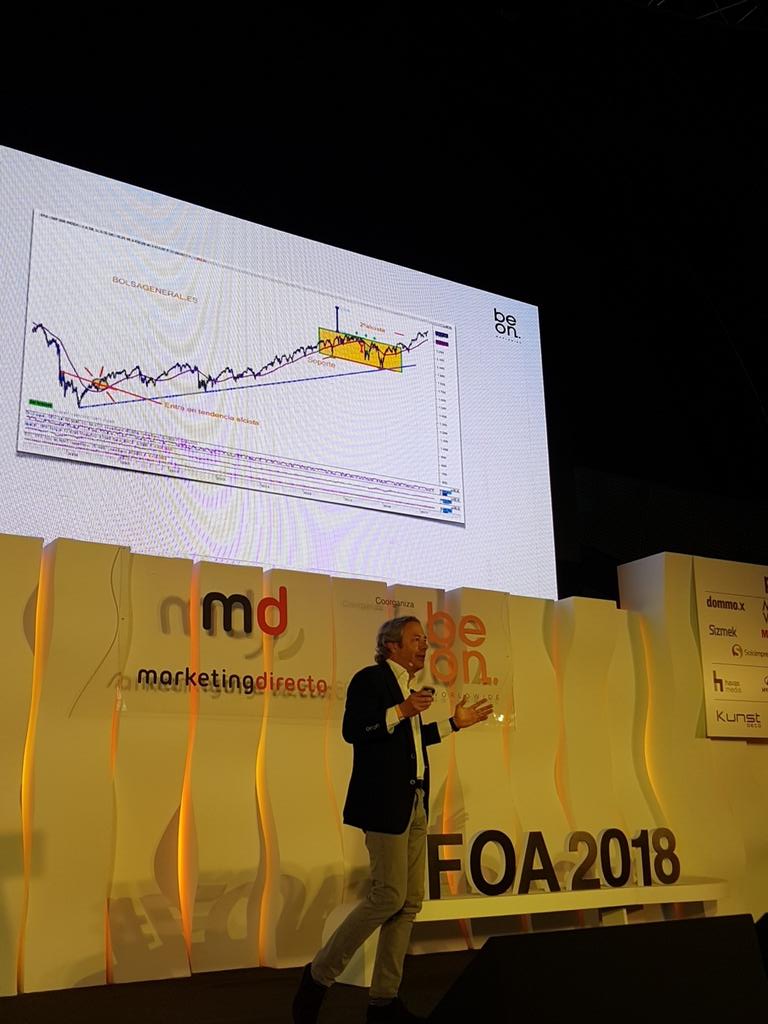 La inspiración ha llegado a #FOA2018 Atención a la ponencia de <a href="/absorensen/">Ander Bilbao</a>  de @BEONworldwide