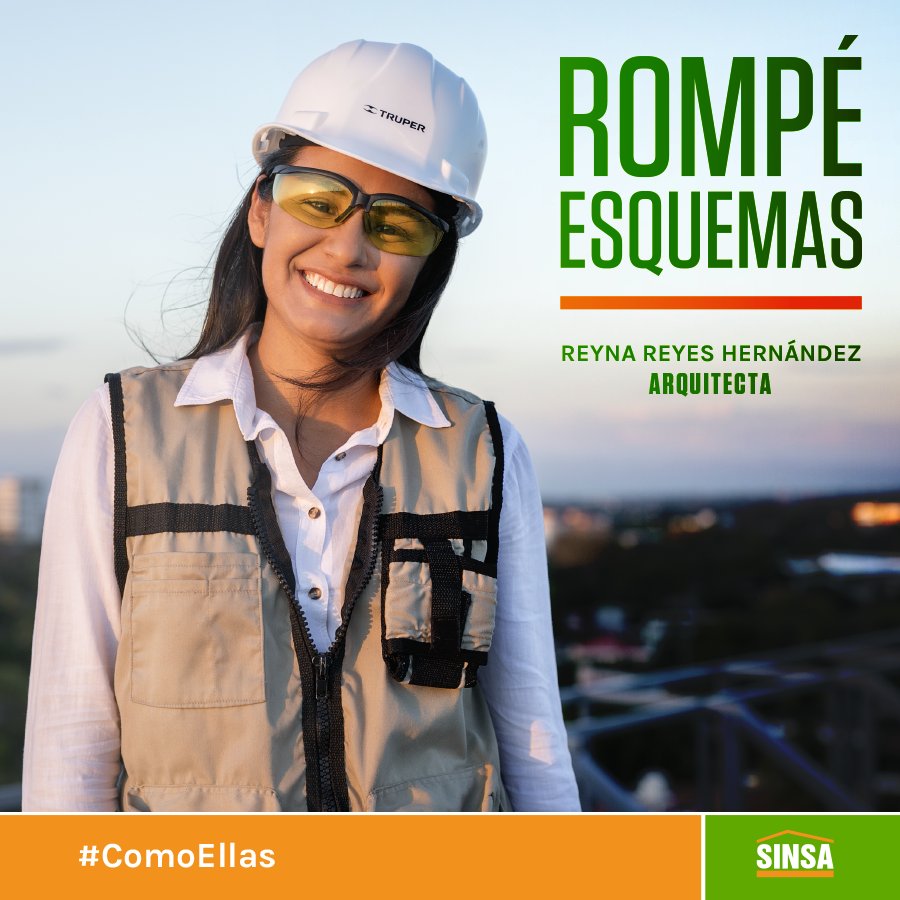SinsaNicaragua's tweet photo. En Sinsa hemos roto esquemas al crear productos y servicios innovadores que han marcado tendencias. En 1998 fuimos los primeros en incluir a mujeres en el negocio ferretero. 💪🙋‍♀️#RompeEsquemas #ComoEllas #8M https://t.co/iczUZjt1vz