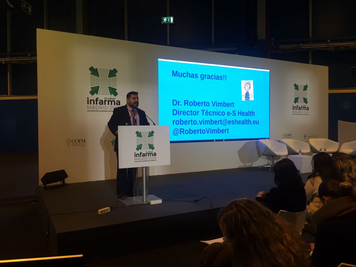 eSHealth's tweet image. Todo un éxito nuestra ponencia de hoy, sin duda una experiencia muy enriquecedora con el auditorio de Infarma. Agradecemos la invitación a @solgar_ES !! 🔬📝👩‍⚕
@infarma_es 
#Infarma2018 #ESHealth #Madrid  #farmacia  #Salud #Sociedad