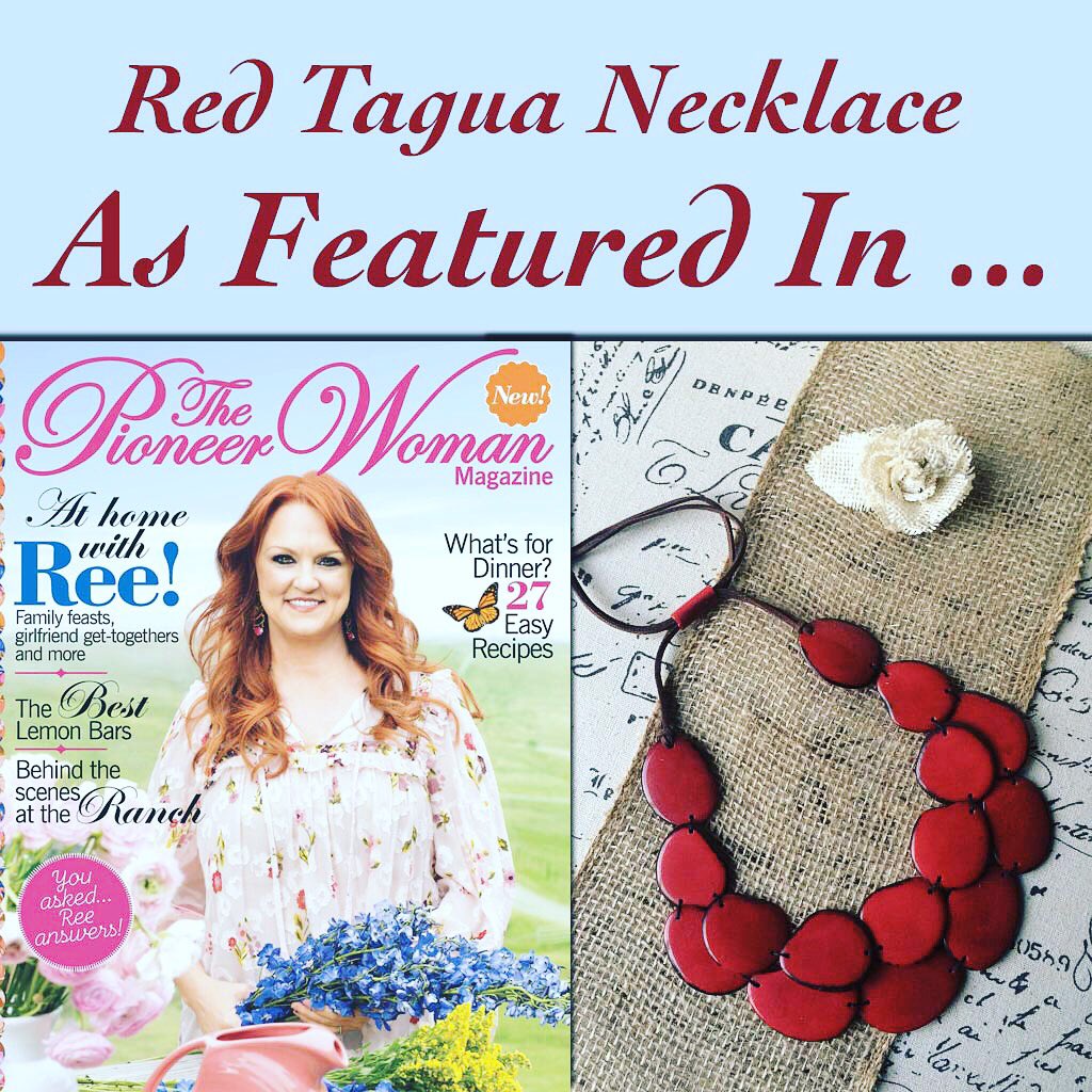 galapagos_tagua's tweet image. We have been honored to be featured in "The Pioneer Woman Magazine" - Spring issue 2018 💕
Visit our store today, to find a wide selection of Eco Friendly, Handmade Tagua Nut jewelry.
GalapagosTagua.com
Our most sincere THANK YOU to @thepioneerwoman for this opportunity ❤️