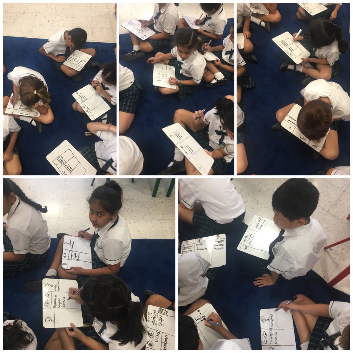 JPS_Year3's tweet photo. We have been exploring new ways to help us spell and make generalisations. We explored tricky spellings that don’t follow the usual rules. #jps_english https://t.co/Xz0mThyRcj