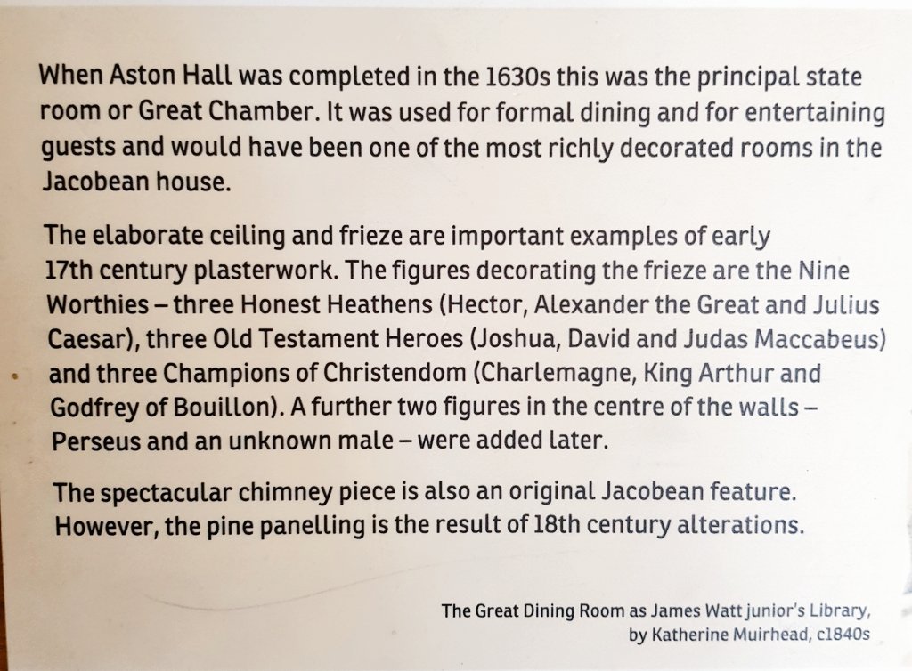 AstonHallMuseum's tweet photo. Here's a #TuesdayThoughts for you to ponder! 

In our Great Dining room we have 11 figures, but one remains unknown! Who do you think this worthy could be?

#askRufus #unsolvedMystery https://t.co/U8lP26dGov