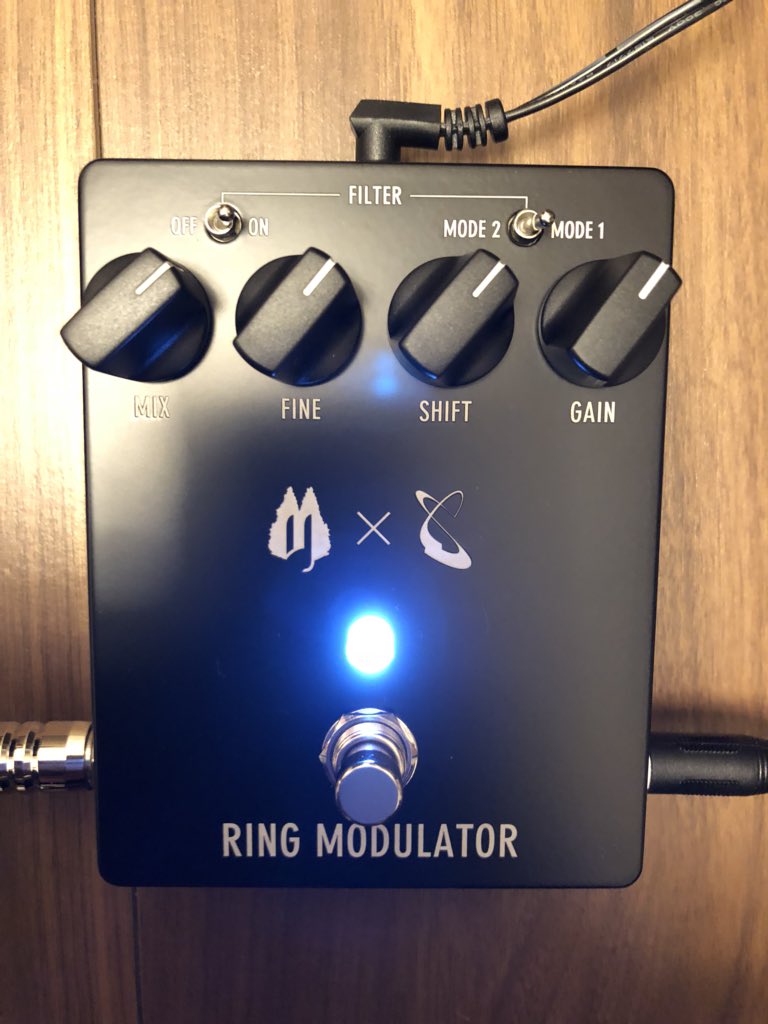0617start4ESP's tweet image. いろいろ実験中です🎸
#sugizo #Ringmodulator #freethetone