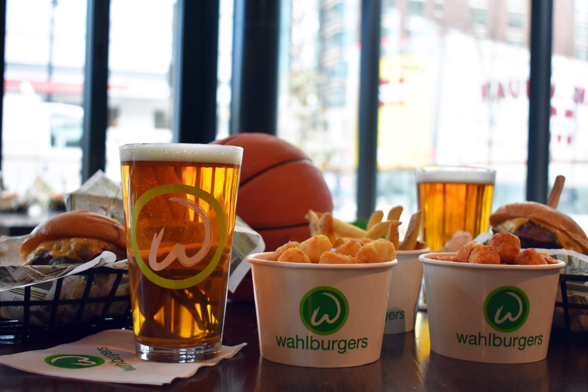 The games are on tonight and we've got a seat for you!  Cheer on your team and enjoy a Wahlbrewski and a burger while you're at it.  #wahlburgers #wahlbrewski #collegebasketball