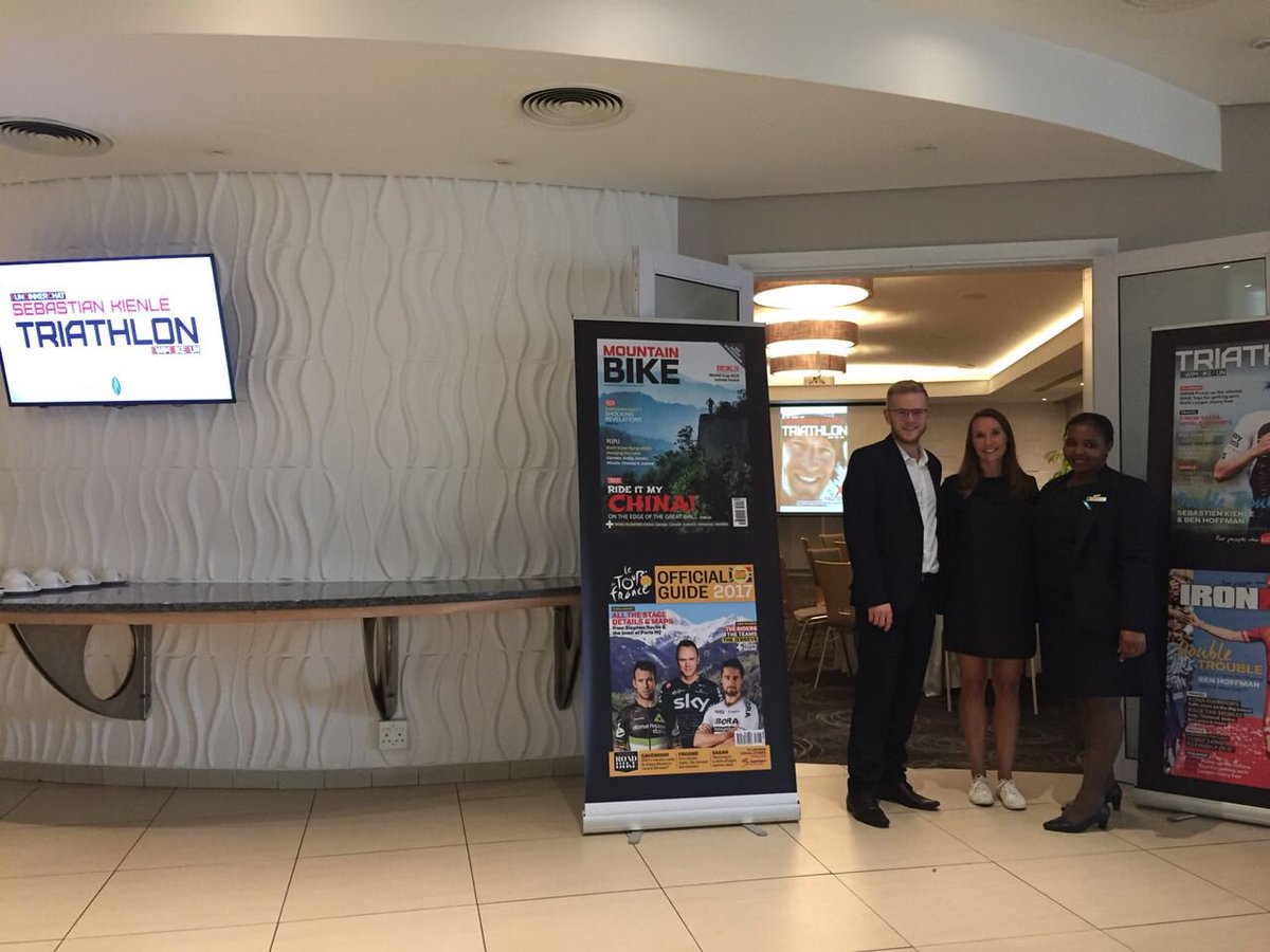 Together with <a href="/thepresident/">Ima Tool</a> <a href="/mountainbike_SA/">Mountain Bike Mag</a> we look forward to an evening of triathlon talk with <a href="/SebastianKienle/">Sebastian Kienle</a> <a href="/bhoffmanracing/">Ben Hoffman</a>