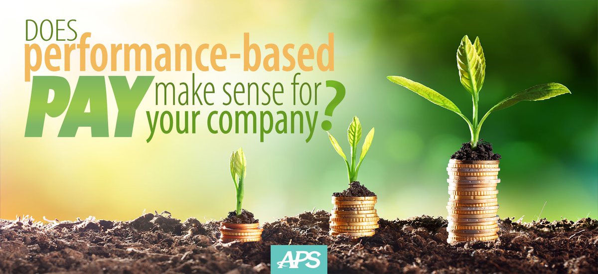 APSPayroll's tweet photo. It has been instilled in us that those who work the hardest and perform the best receive recognition and reward. But does it make sense for your company to implement #PerformanceBasedPay? Here's how you can know for sure: https://t.co/kowcSfMiZl https://t.co/l9fbgfWk5O