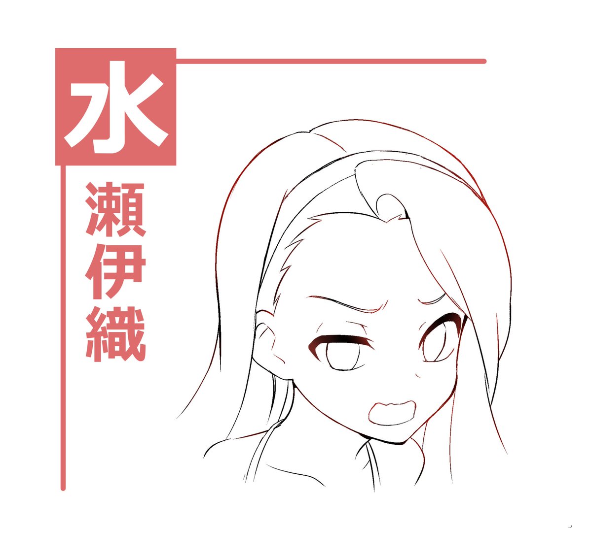 第三弾 水瀬伊織 作者的には下がきの時よりだいぶ挽回できた気がする。おでこキャラは描くの難しいよ・・・ 