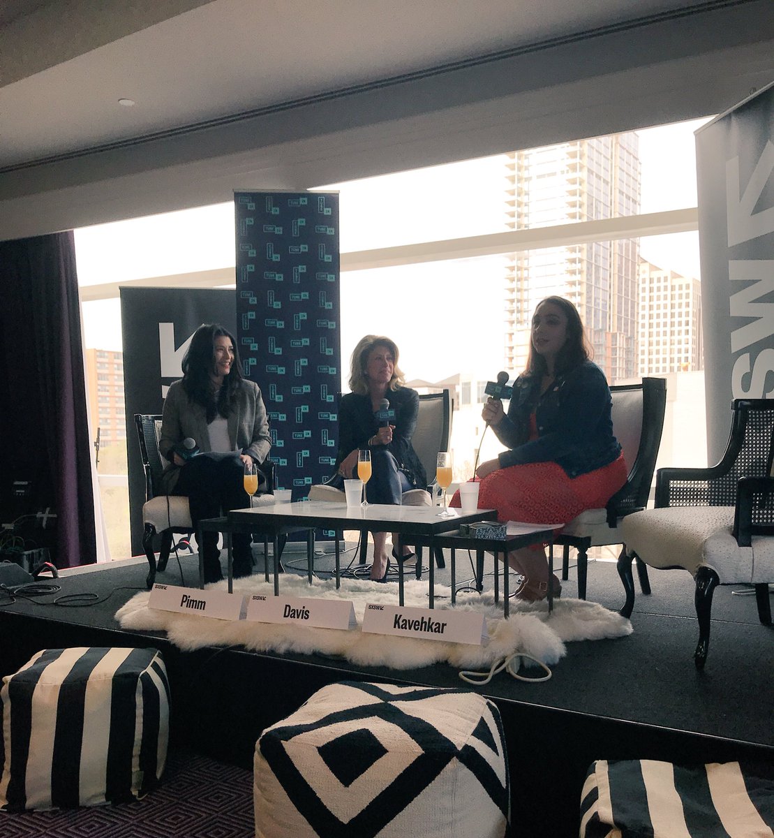 DeedsActionFund's tweet photo. Live with mimosas and @IWJST this morning at #sxsw! 🥂 https://t.co/Lk6Hn0Byaz