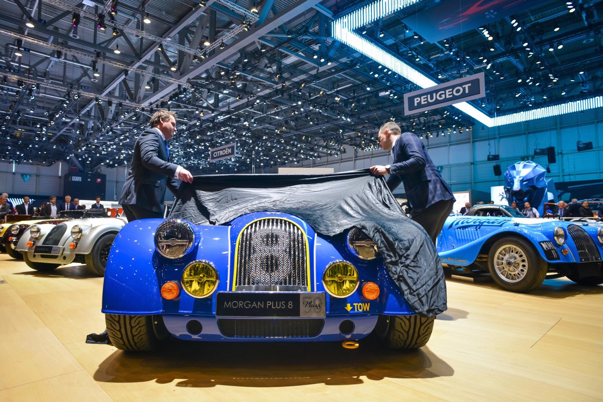 morganmotor's tweet photo. This time last week... #Plus850th #GIMS2018 https://t.co/b1jlYnMNXG