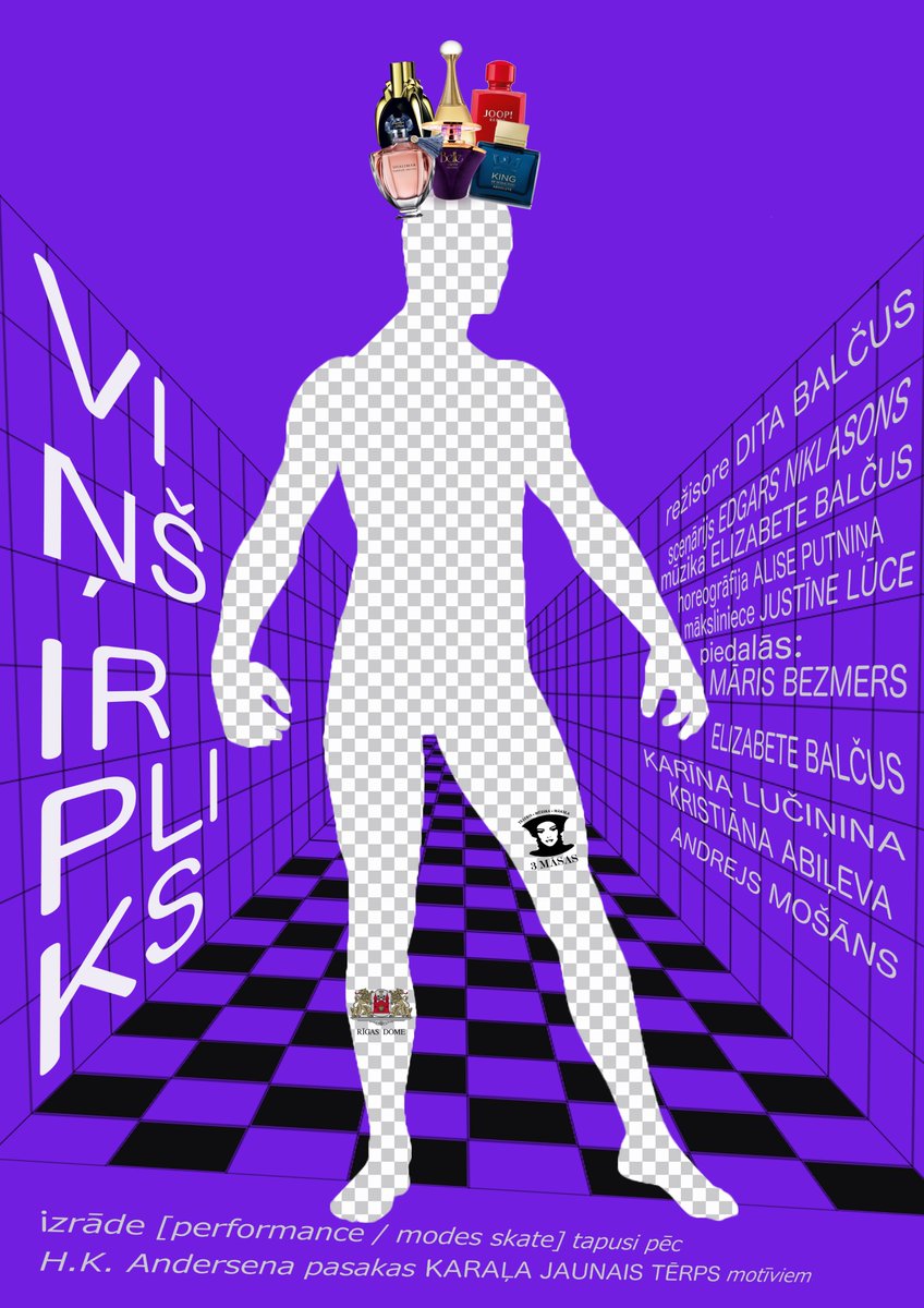 3MASAS's tweet image. "Viņš ir pliks!" - izrāde/modes skate 17.03.pl. 18.30 @3MASAS