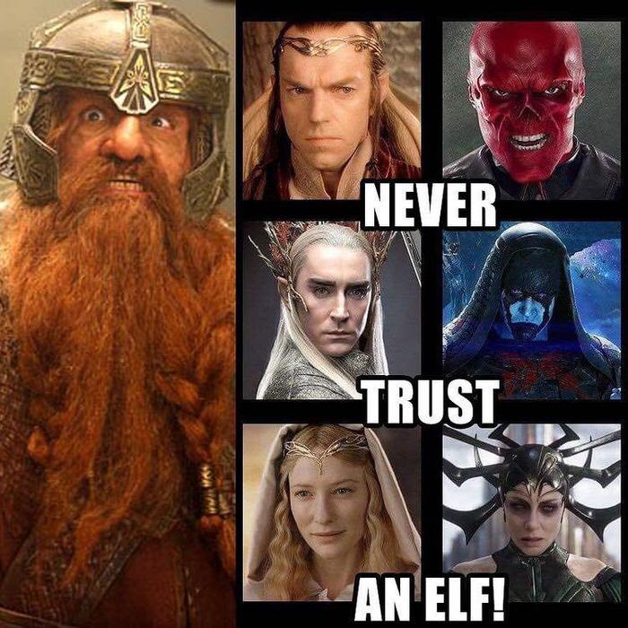 Gimli was right.

Gimli is always right.