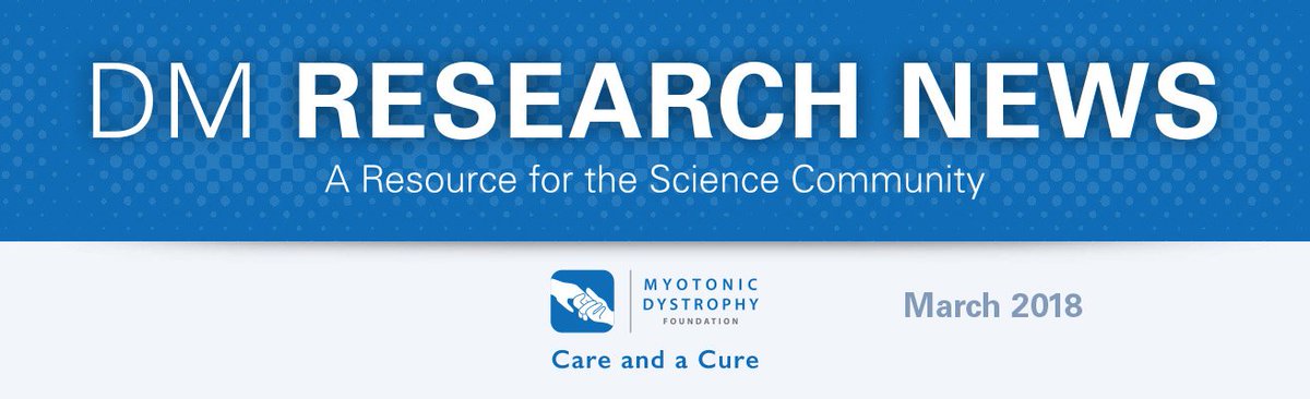 MyotonicStrong's tweet photo. Did you get your copy of the March Research Newsletter? Subscribe to stay up to date on the latest funding opportunities, featured publications and upcoming conferences. #DM1 #MDFResearchNews #MDF #MyotonicDystrophy #DMProfessionals #CareAndACure https://t.co/3fVaLiVYrk https://t.co/X1Uv1kdCPl