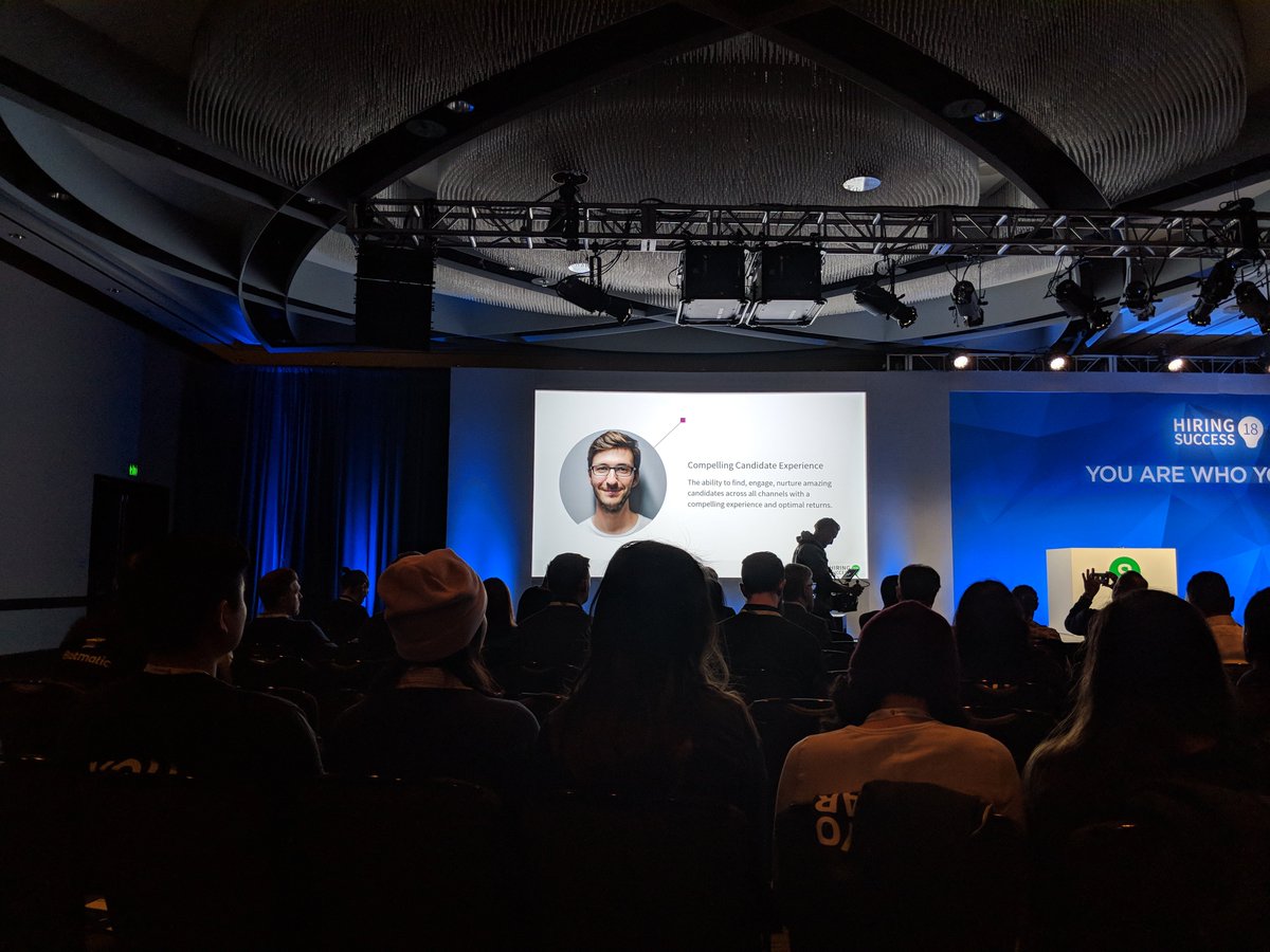 The first step of Hiring Success: a compelling candidate experience. PREEEEEAAACH #hire18