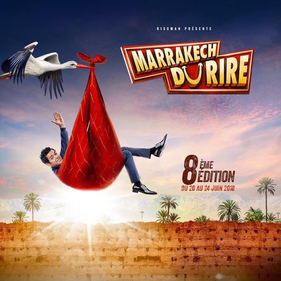 La 8e édition du <a href="/MarrakechDuRire/">Marrakech du Rire</a> !

Prévue du 20 au 23 juin 2018 à #Marrakech

En savoir plus >>> bit.ly/2FMVUs2

#EVma #Events #Maroc #Mdr2018 <a href="/DebbouzeJamel/">Jamel Debbouze</a>  #MarrakechDuRire