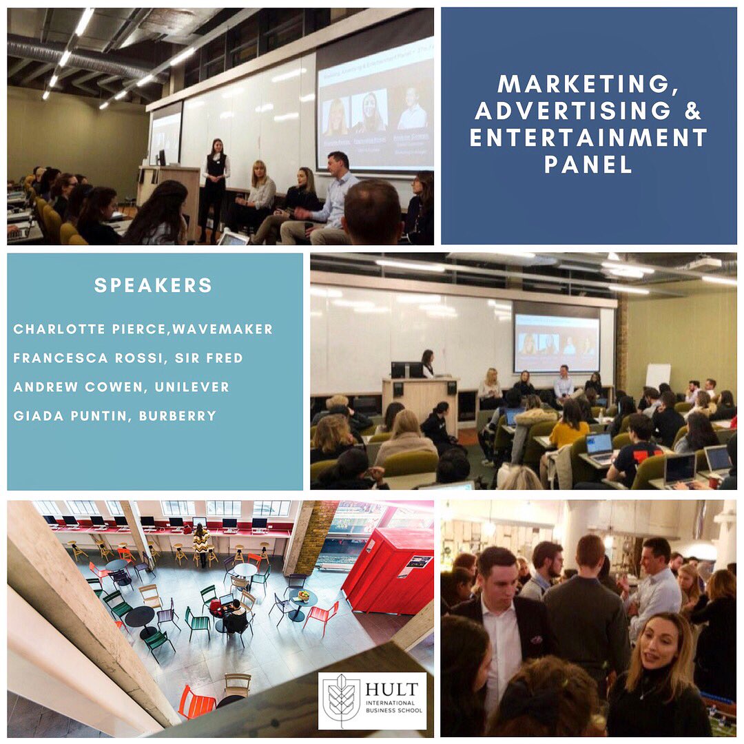 FrancescaRossi_'s tweet photo. #amazing #evening @Hult_Biz 
“We talked about #career #paths within the #creative #sector with some of the most #successful, #knowledgeable and #charismatic #professionals we could think of!@Burberry @Unilever @WavemakerGlobal and https://t.co/JLytKZDpJU #🎩#hultDNA https://t.co/xmzOxYuWg4