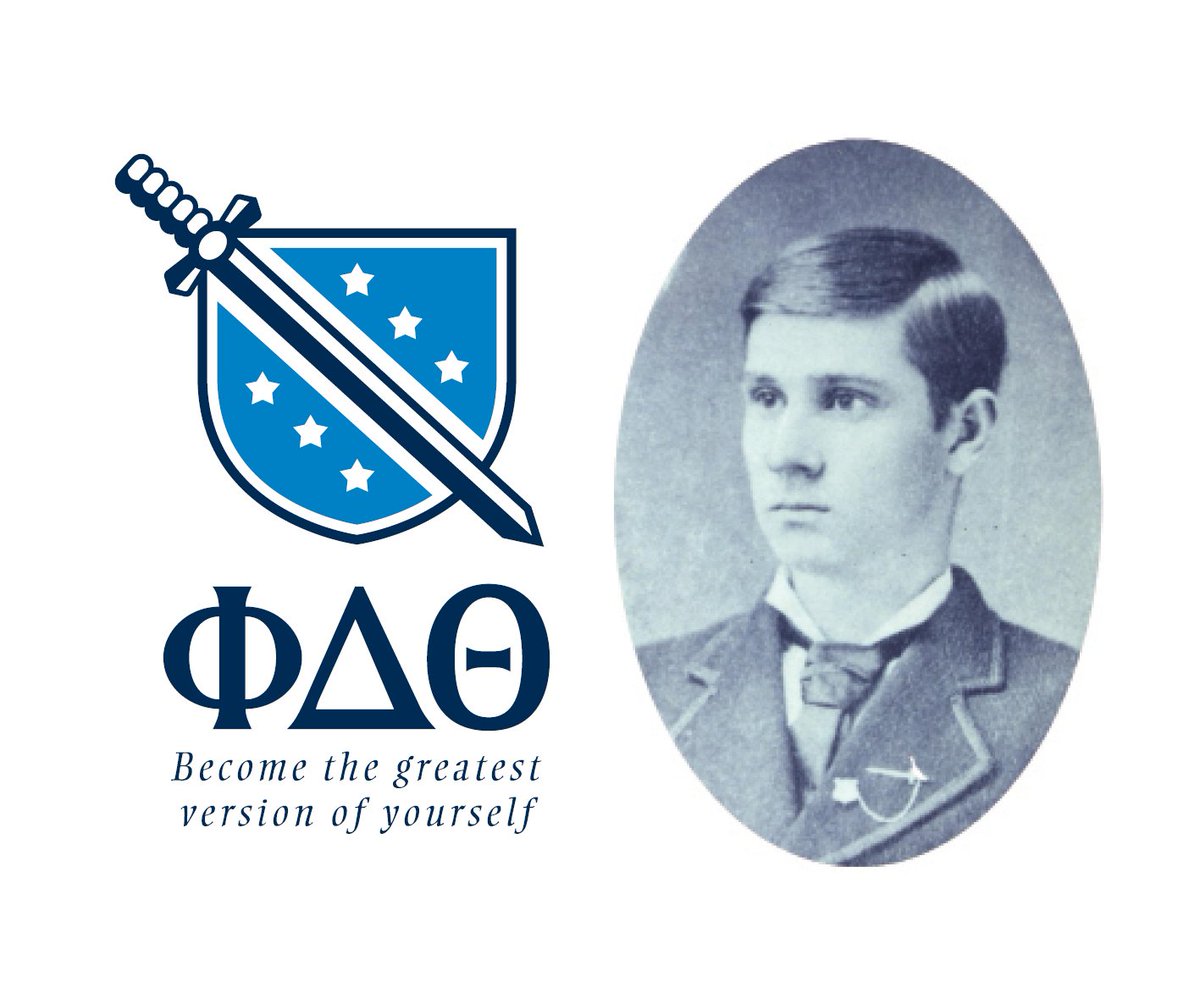 Did you know that we share a Founders Day with <a href="/phidelt/">Phi Delta Theta</a>? This is significant because George Banta, the only member initiated into DG as a man, was also a Phi Delt. In fact, he was the very first president of their General Council! #DGFoundersDay