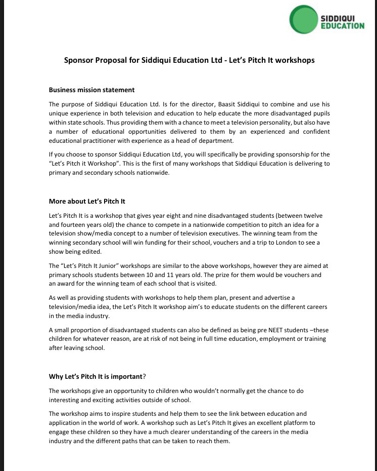 SiddiquiEdu's tweet photo. #RetweeetPlease any #business interested in #Sponsor or supporting #disadvantaged students please get in touch. #Letspitchit happy to tell you more if you or your business are interested @baasitsiddiqui @umarksiddiqui @goggleboxsid #localbusiness #pupilpremium #EducationForAll https://t.co/0cWRjVAnFz