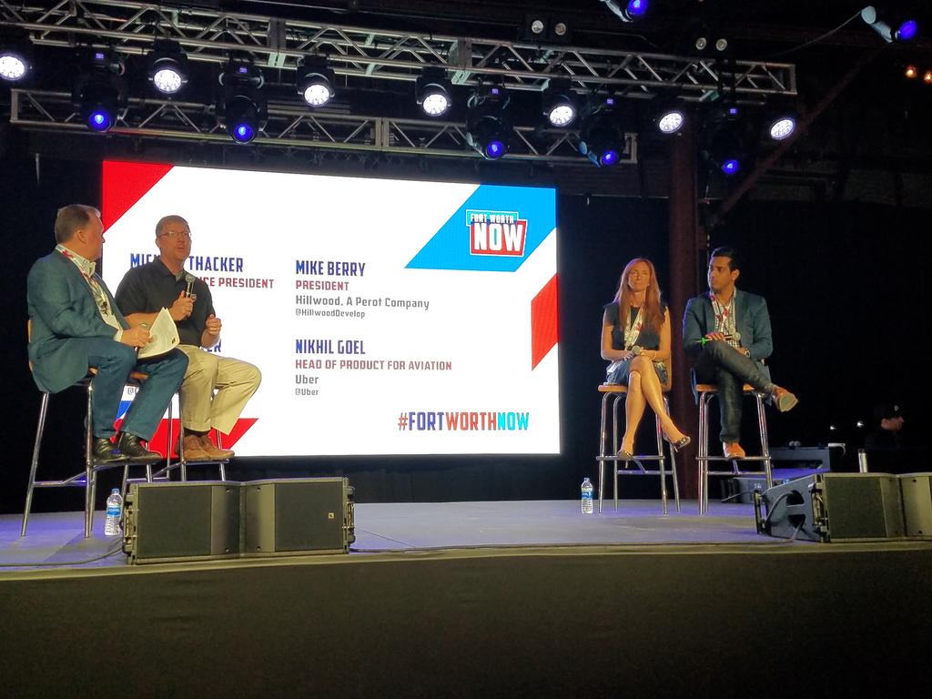 Urban air taxis becoming a reality, testing in NTX. Panlists from <a href="/HillwoodDevelop/">Hillwood</a> <a href="/GoFlyPrize/">GoFly</a> <a href="/Uber/">Uber</a>  <a href="/BellFlight/">Bell</a>  at #FortWorthNow <a href="/sxsw/">SXSW</a>