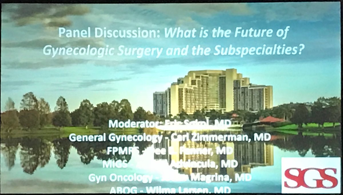 mmqpacis's tweet photo. What does the future hold for Gyn Surgery? Reunification of benign Gyn? @GynSurgery #SGS2018 https://t.co/iWFjqfQopj